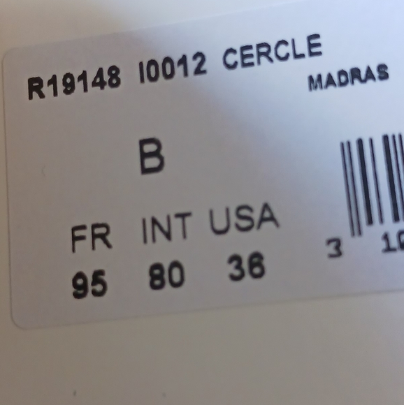 - Maison LEJABY Madras Bikini Bathing Suir Sz L NWT - Picture 9 of 16